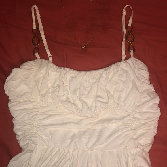 mint condition white Costa Blanca tank top. Size large - Picture 2 of 4